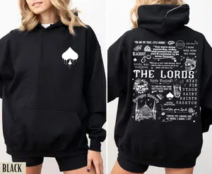 The LORDS Book Quotes Sweatshirt, House of Lords Shirt, Barrington University Shirt, Shantel Tessier Merch, Dark Romance Hoodie, Booktok Crewneck, Valentine Gift, Gifts for Bookish