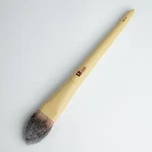 No. 4 Brush - Rounded Shape for Powder Blush Application & Makeup Setting - Effortless Application Tool
