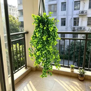 4 branches of UV-resistant artificial ivy, realistic imitation, for indoor and outdoor wall art, porch and garden decoration, Fake Indoor Plants