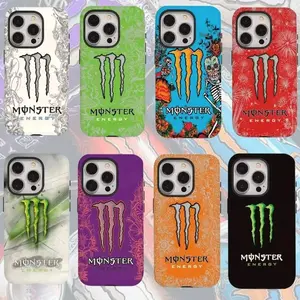 Monster Energy Street Art Phone Case – Tough Shockproof Cover for iPhone – Gift for Energy Drink Fans