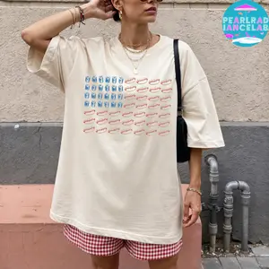 Funny 4th of July Comfort Color T-shirt, Hot Dog American Flag Tee, BBQ Party Shirt, Patriotic Food Shirt, Cookout Shirt