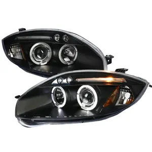 2006-2012 Mitsubishi Eclipse Dual Halo Projector Headlights (Matte Black Housing/Clear Lens) 2006-2012 Mitsubishi Eclipse Dual Halo Projector Headlights (Matte Black Housing/Clear Lens)