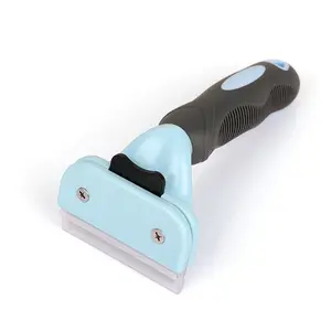 New pet comb cleaning dog and cat to float hair automatic fading comb cat and dog grooming pet supplies