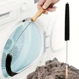 Washing Machine Brush, 1/3 Counts Multifunctional Reusable Pipe Dust Removal Tool, Washing Machine Cleaning Brush, Dryer Vent Cleaner, Household Cleaning Tools, Cleaning Supplies