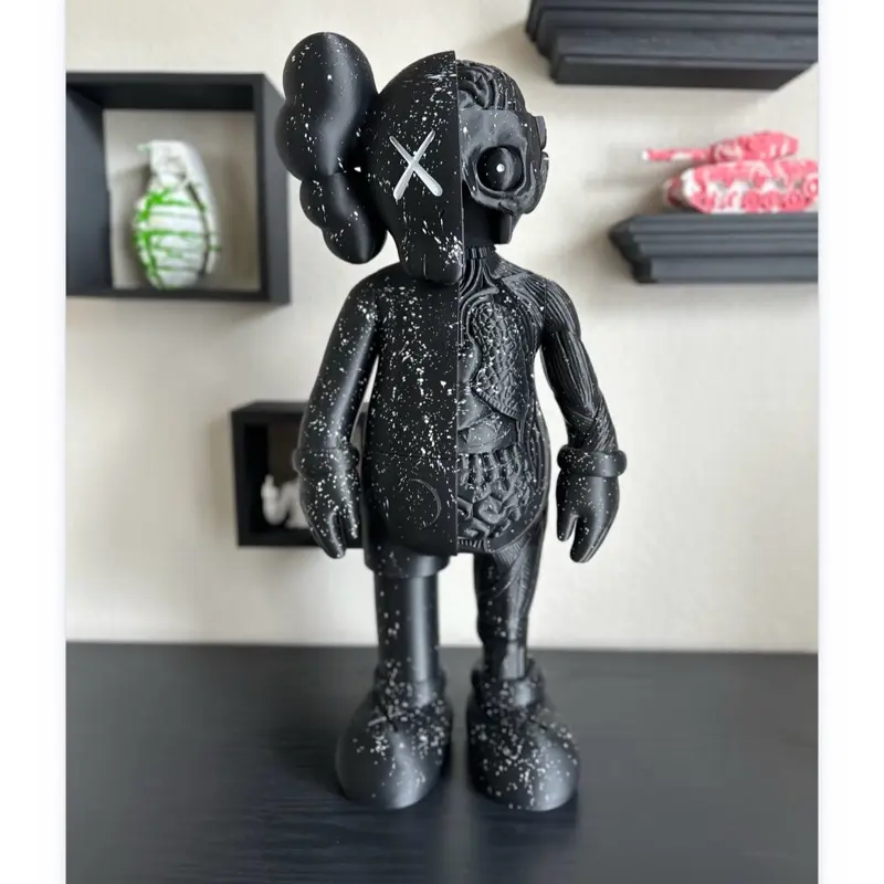 Galaxy-Inspired 2-ft Tall Figurine, Display Art Ornaments, Modern Home Decor Room Accessory assembly required