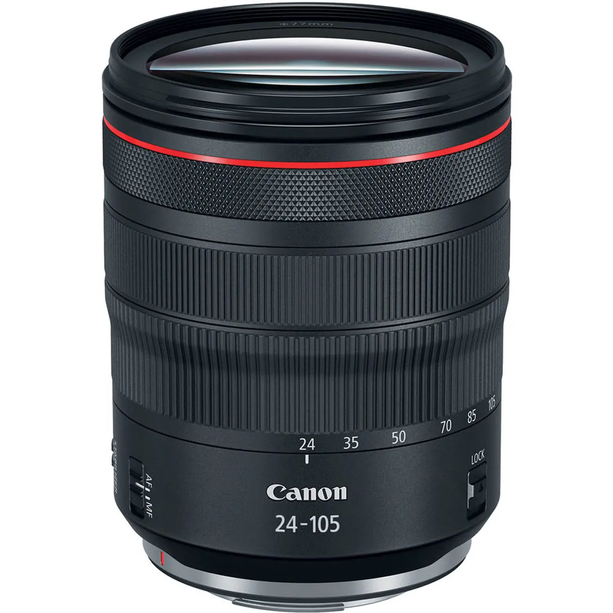 Canon RF 24-105mm L-Series Camera Lens - RF Mount, f/4 Max Aperture, USM Focus, IS Stabilizer