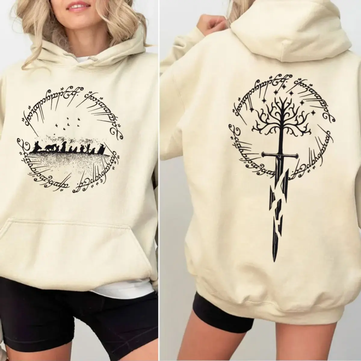 Fantasy Book Hoodie, Shards Of Narsil Sweatshirt, Funny Second Breakfast Sweater, Ideal Gift For Book Lover, Unisex Sweater Pullover Tee