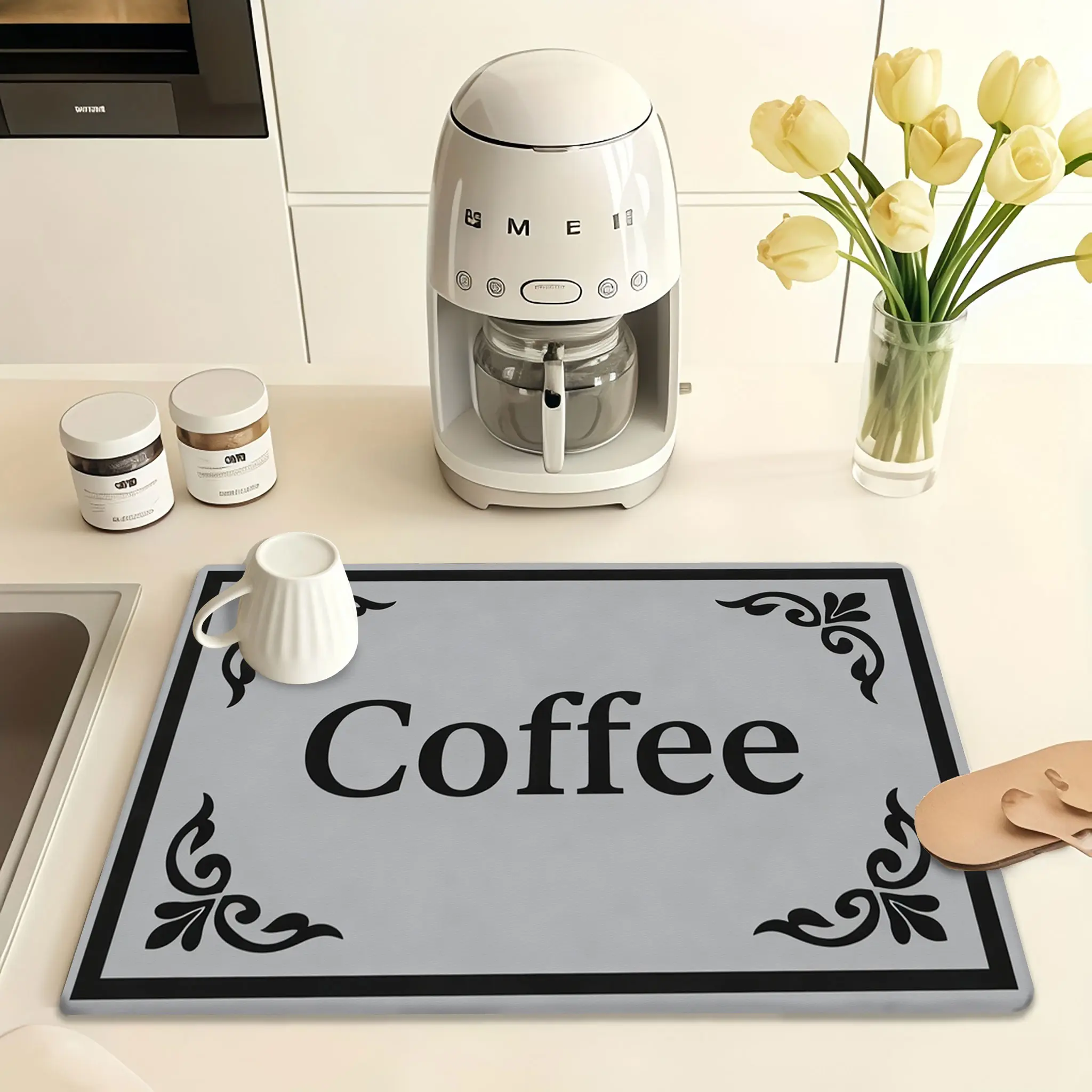 Instant Wipe Clean PVC Placemat Non-Seepage Oil-Resistant Waterproof Table Protector Wash-Free Spill-Proof Counter Mat for Everyday Dining