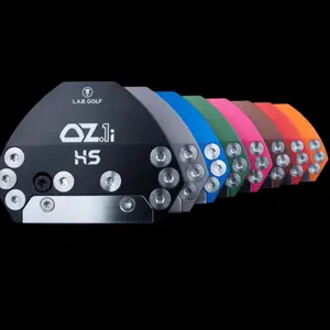 L.A.B. Golf OZ.1i HS Blade Putter - Heel-Shafted Design for 0-Torque Performance, Traditional Look - Innovative Golf Club for Sports & Outdoor Ball Sports