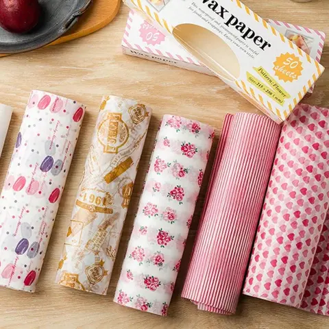 Baking Parchment Paper, 50/100pcs Non-stick Oil-proof Parchment Paper Sheets for Baking, Baking Utensils for Restaurant, Barbecue, Picnic, Party, Outdoor