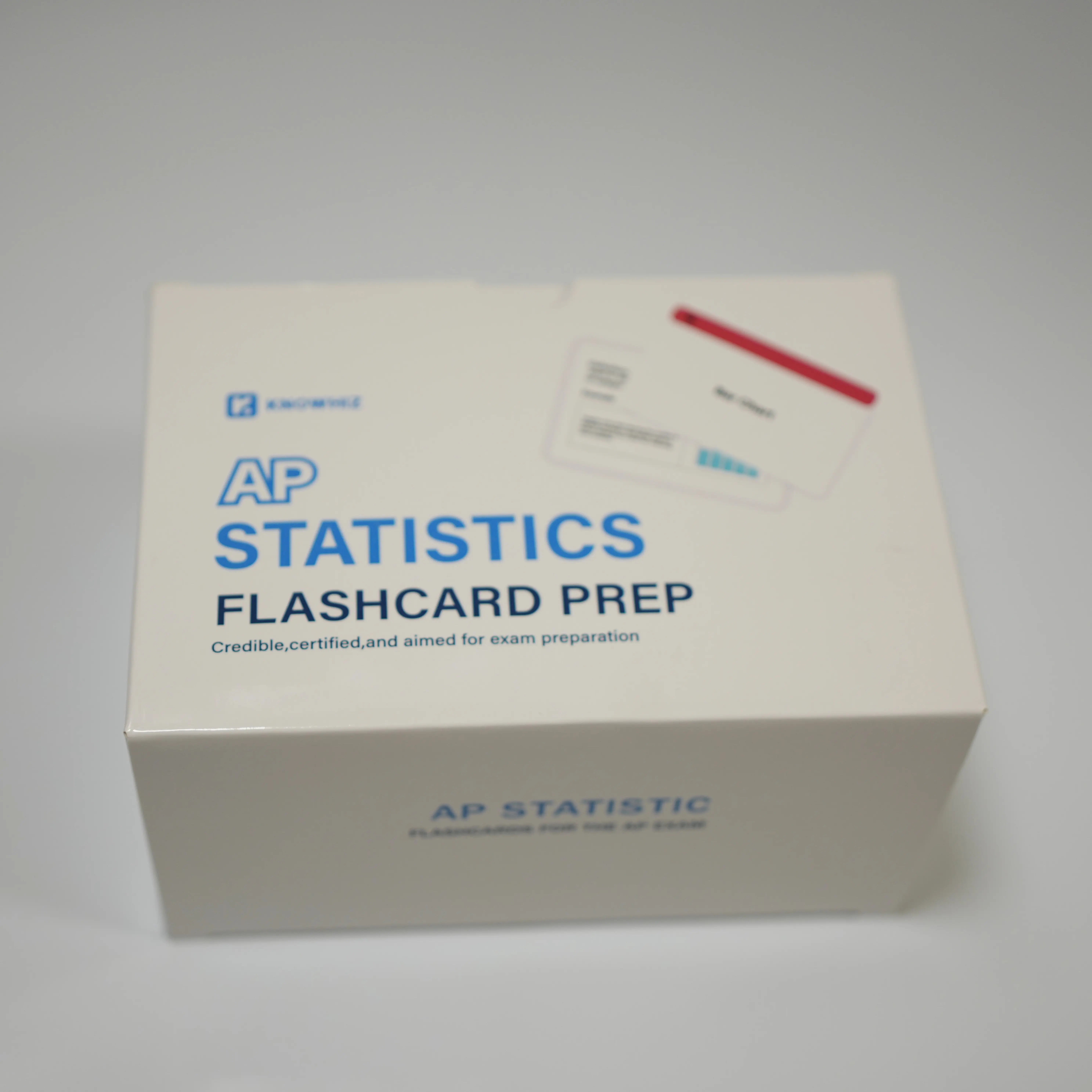 AP Statistics Flashcard Prep Study Tool for Exam Review with Sample vs Population Standard Deviation & Type II Error Concepts Regular Edition