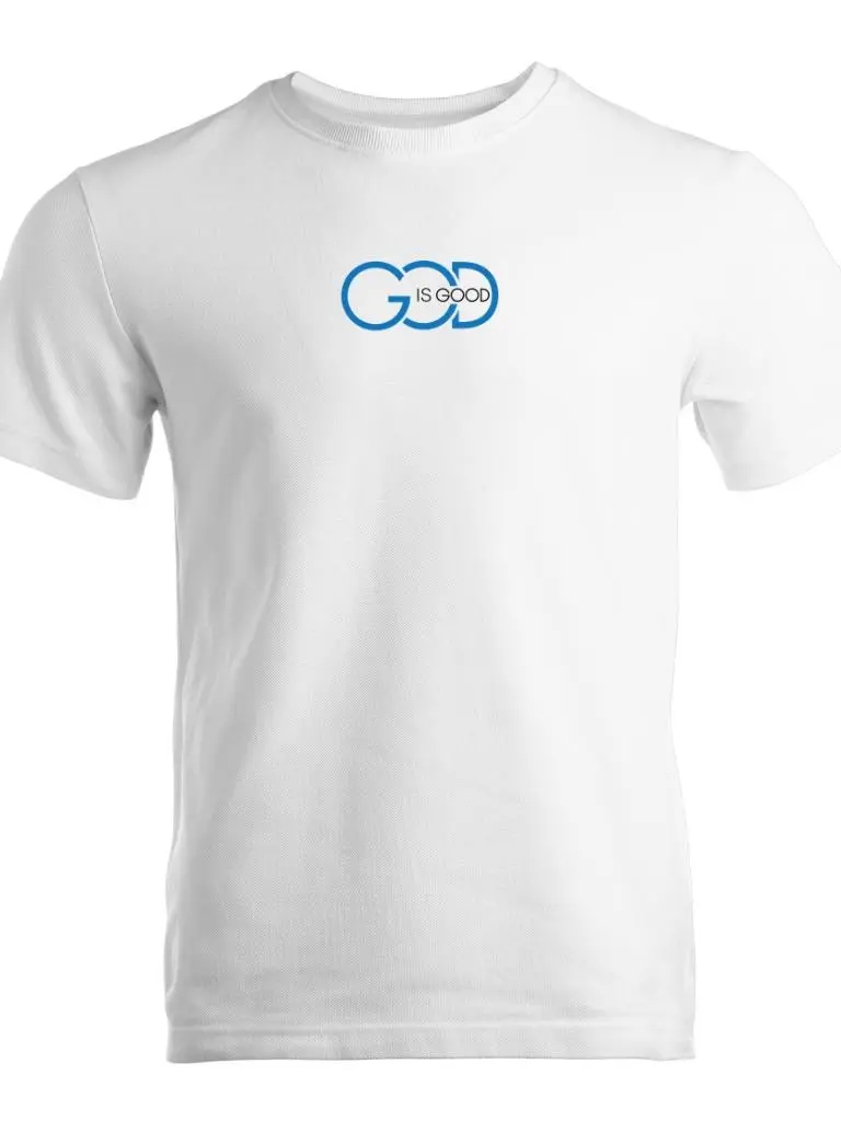 Addiction Recovery Apparel - God Is Good - Premium Soft Graphic Tee - 100% Ring-Spun Cotton, Double-Stitched, True-to-Size Fit - Casual Menswear, Streetwear