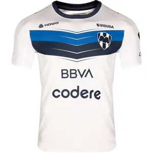 Monterrey White Soccer Jersey 2024/25 – Away Liga MX Football Shirt – Breathable Fan Jersey