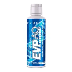 Evogen EVP AQ Liquid Pump – Pure Liquid Glycerol Muscle Volumizer for Skin‑Splitting Pumps, Hydration & Vascularity (16 oz / 473 ml) Electrolyte Beverage Energy Boost Drink