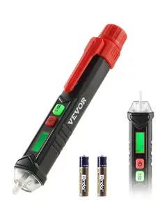 【Summervibes】VEVOR Voltage Tester, Non-Contact Voltage Detector with Adjustable Sensitivity, Dual Range AC 12V-1000V/48V-1000V Live & Null Wire Tester Pen with Visual and Audible Alarms, CAT III 1000V Rating