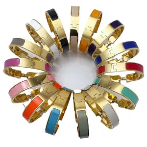 Enamel Bracelets, 925 Sterling Silver Bangles, Elegant Design, Perfect for Everyday Wear, Fashion Charm BangleGift