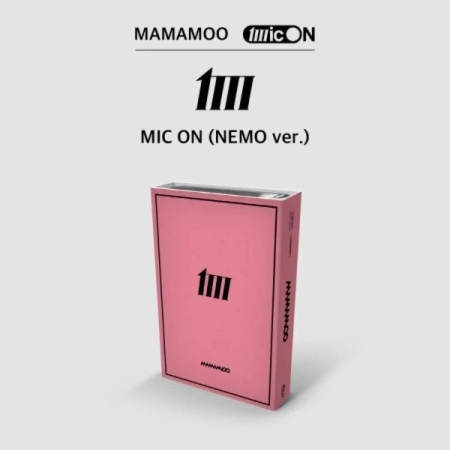 Mamamoo - Mic On - Nemo Card Version - incl. Jacket Photocard, Group Photocard, Unit Photocard + Member Photocard  [DISCLESS DIGITAL] Photos, Asia - Import