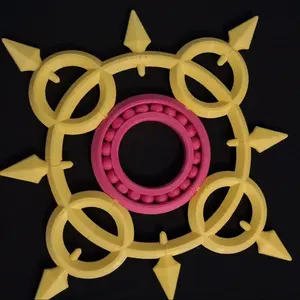 Kingdom Hearts Chakrams Axel Cosplay Spinners Kunai Tips Guide Rods Kits Circle
