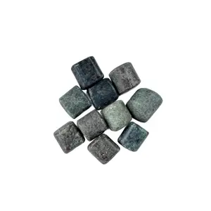Natural Hand-Polished Smooth Ruby-in-Kyanite Tumble Stone (1.5 in) - Home Decor Religious Decoration, Meditation Aid for Heart, Throat, Root Chakras