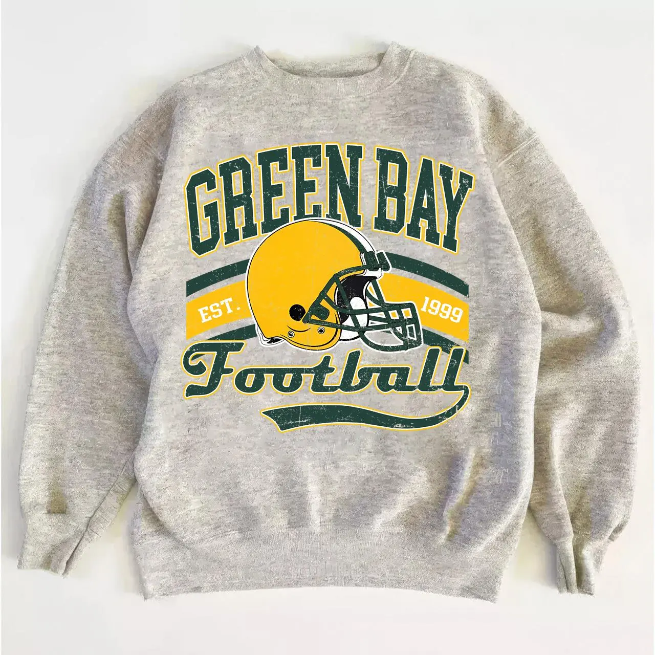 Green Bay Football Vintage Sweatshirt, Retro Crewneck Game Day Fan Apparel