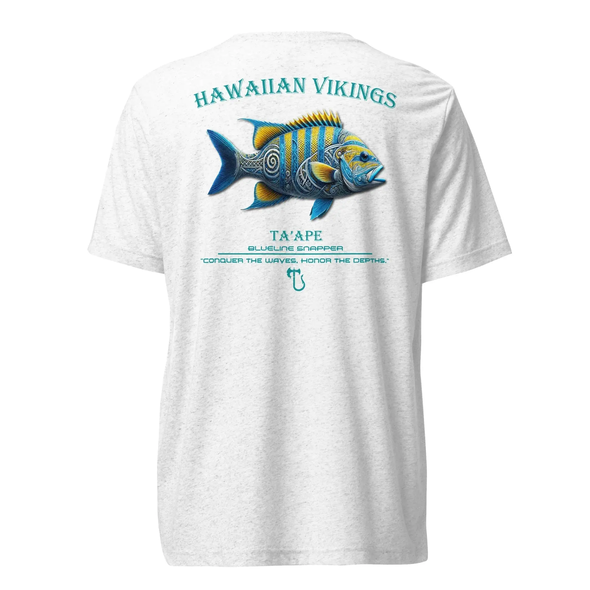 Blueline Snapper Tri-Blend Short Sleeve T-Shirt