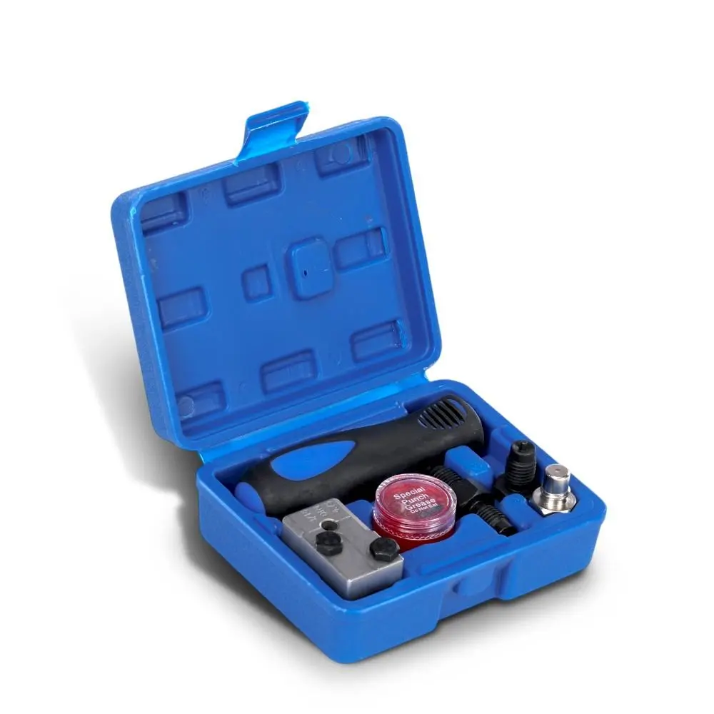 G-PLUS Motor Interior 3/16 In.Double Brake Line Flaring Tool Flare Adapter Brake w/ Storage Box
