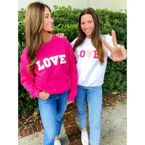'Find Your Love' Chenille Patch Sweatshirt