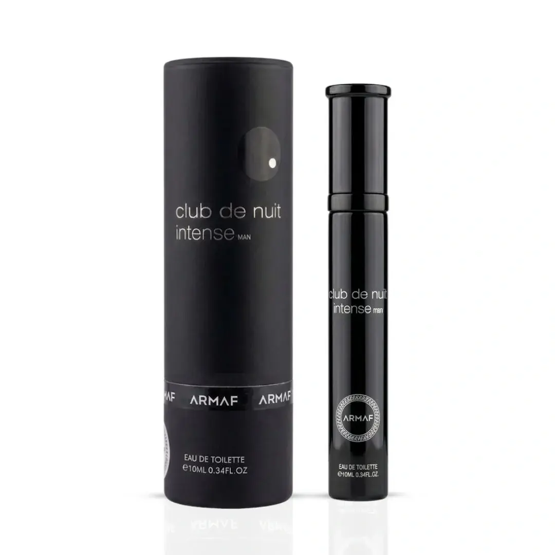 Club De Nuit Intense Man Travel Size Eau de Toilette Spray 10ml (0.34 Oz) by Armaf