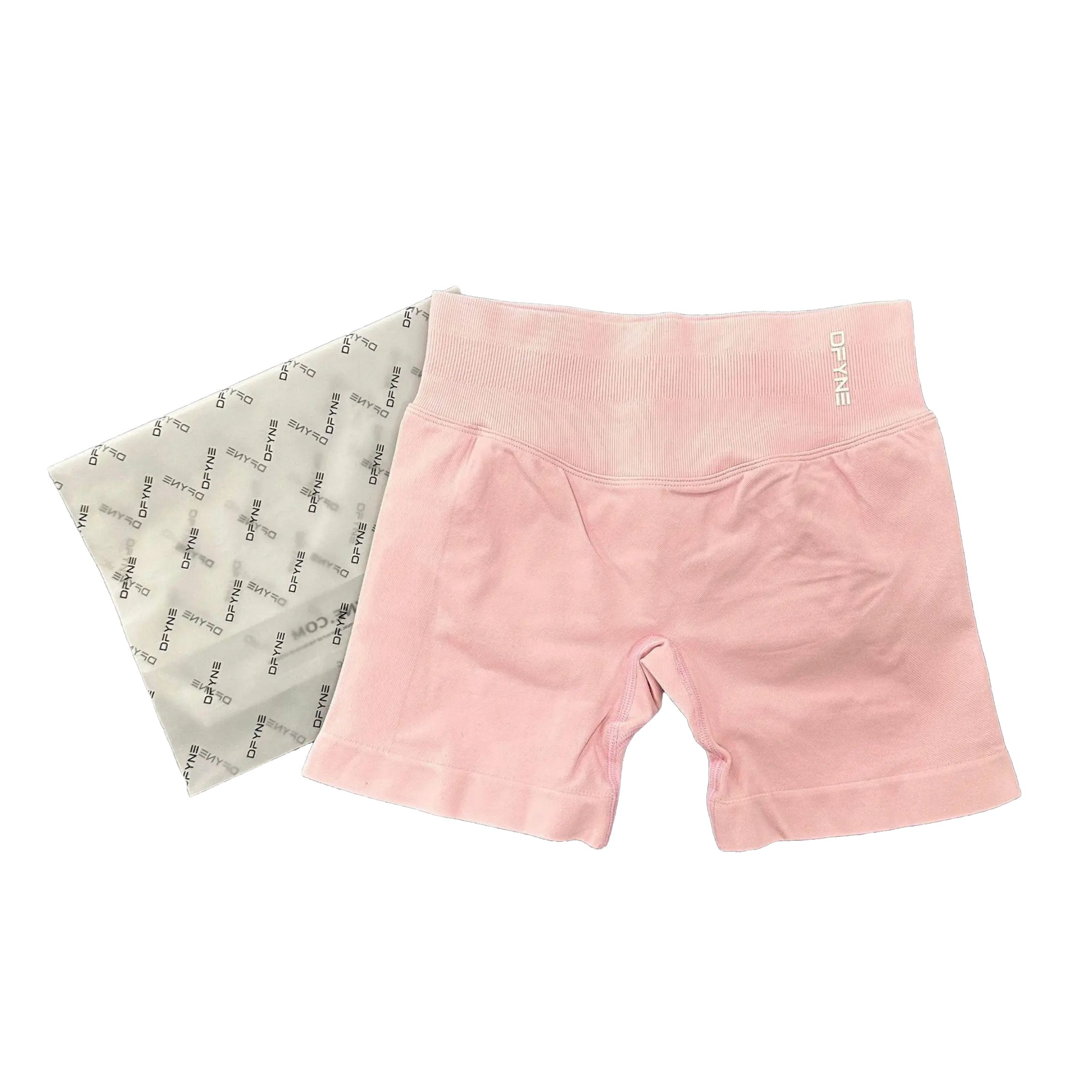 DFYNE's best-selling three-piece high-waisted shorts feature a hip-lifting design, making them perfect for running, fitness, and yoga.