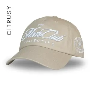 MOM CLUB BASEBALL DAD CAP - SOFT TAN