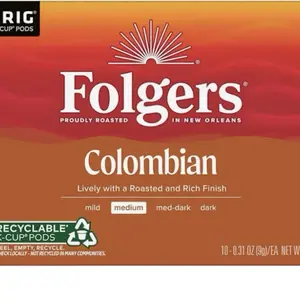 Folgers colombian medium Coffee Pots