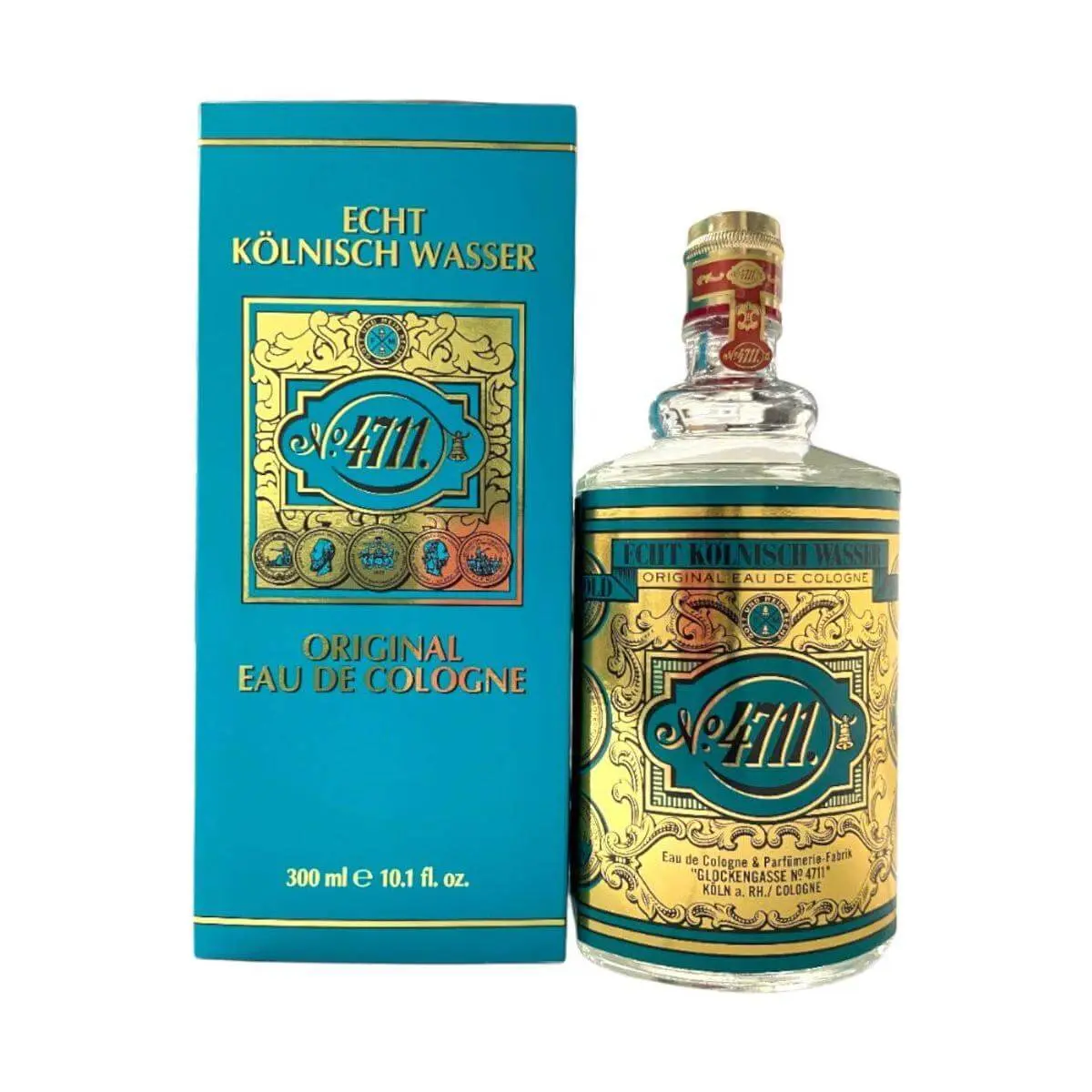 4711 by Maurer & Wirtz Unisex Aromatic Citrusy Cologne EDC Fragrance, 10.1 oz Complex Blend, New In Box, Aromatic Citrusy Fragrance, Cologne Fragrance