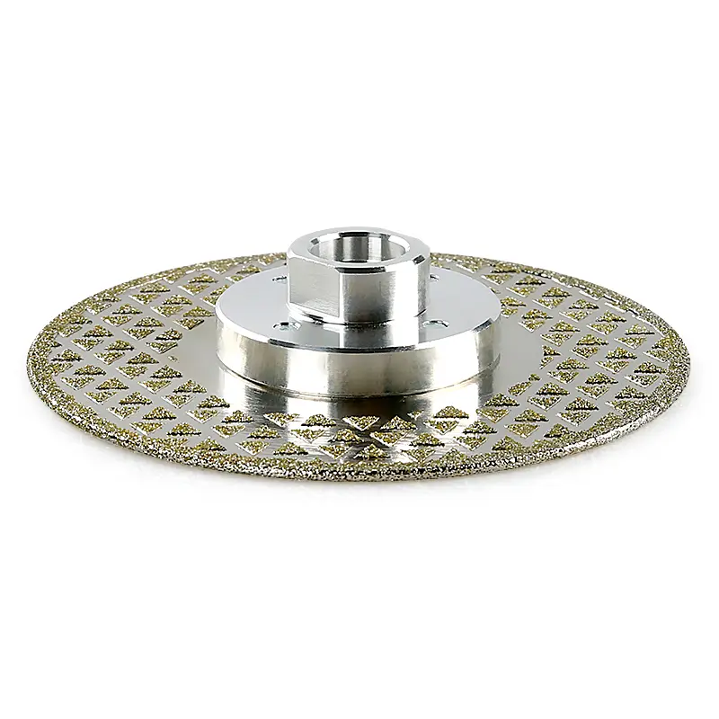 4.5" 115MM Double-Sided Electroplated Diamond Blade - Angle Grinder Disc for Grinding, & Renovating Concrete, Marble, Stone Tool Accessories fathersdaygift Precision Life
