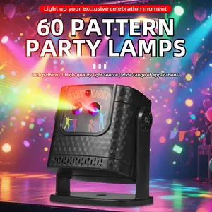 Mini Party Light Dj Disco Light Remote Control Sound Activation for Birthday Party Festival Home