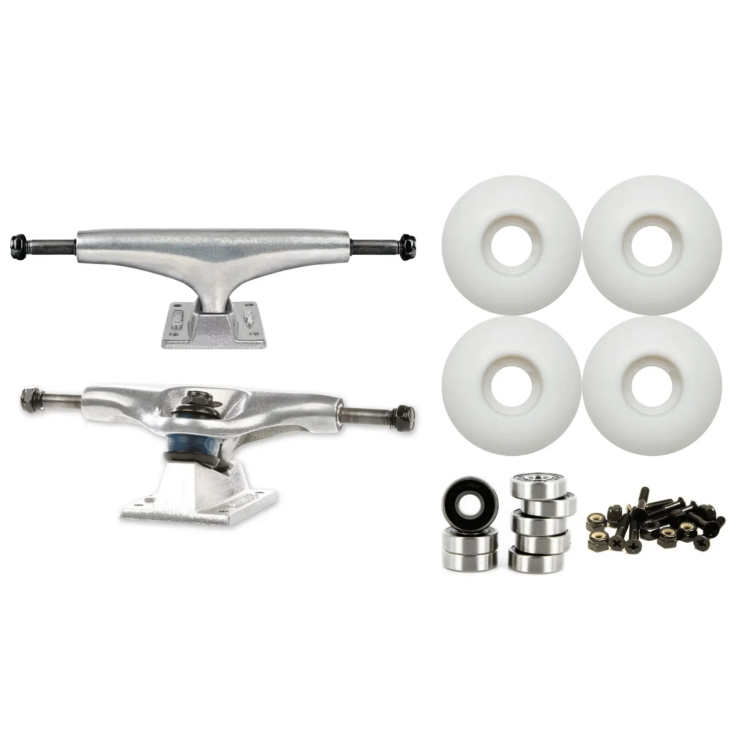 Thunder 147 (8.0") Skateboard Trucks 52mm Wheels and Bearings Combo package