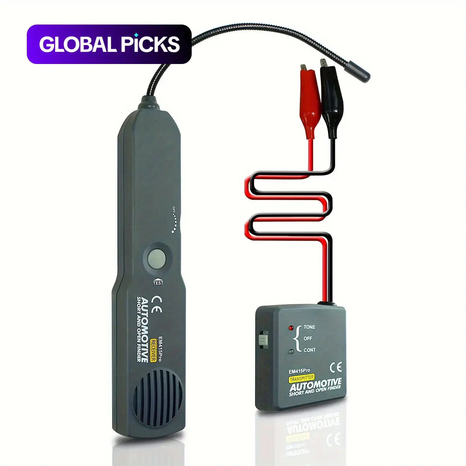 Automotive Wire Circuit Tracker, Car Short Circuit Diagnostic Tool, Precision Vehicle Maintenance Detector, Car Repair Tools, Electronic Repair Tool, Automotive Continuity Tester, DC Circuit Tester, Car Circuit Tester #GLOBAL PICKS