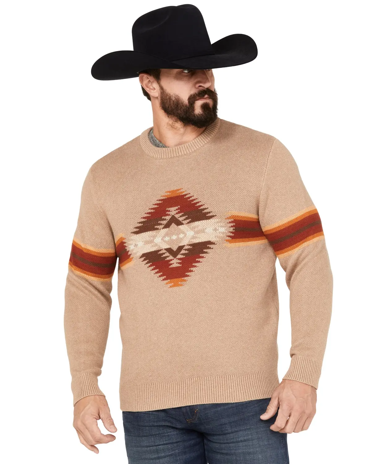 Pendleton Men's Mission Trail Knitwear Sweater - Menswear, Casual, Graphic Design, Long Sleeves, Style RF795-74183