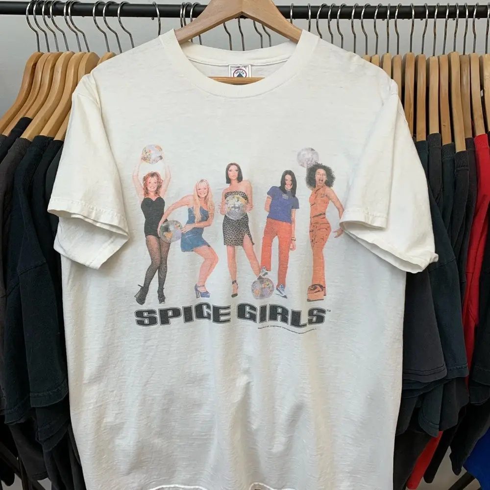 [SALE OFF 25%] Spice Girls Shirt, 90s Spice Girls T-Shirt rare design classic style Men Women tee