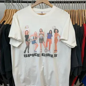 [SALE OFF 25%] Spice Girls Shirt, 90s Spice Girls T-Shirt rare design classic style Men Women tee