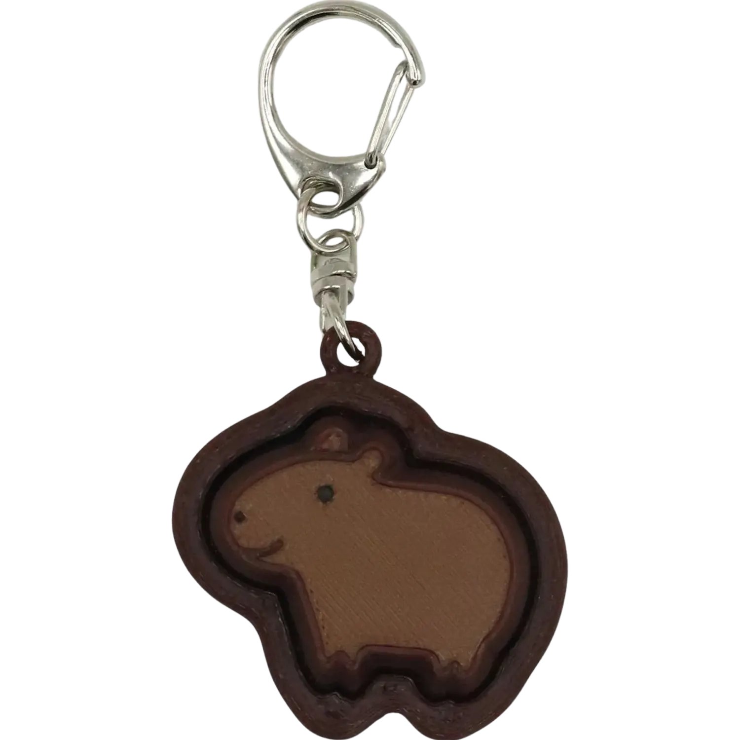 Capybara Fidget Clicker: keychain accessory, stress relief, cute must have