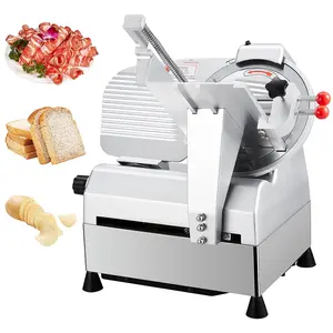 GARVEE Automatic Meat Slicer, 800W Deli Slicer with 0-18mm Adjustable Thickness, 12" Stainless Steel Removable Blade,Food Slicer Machine for Meat Cheese Bread for Home/Commercial Use