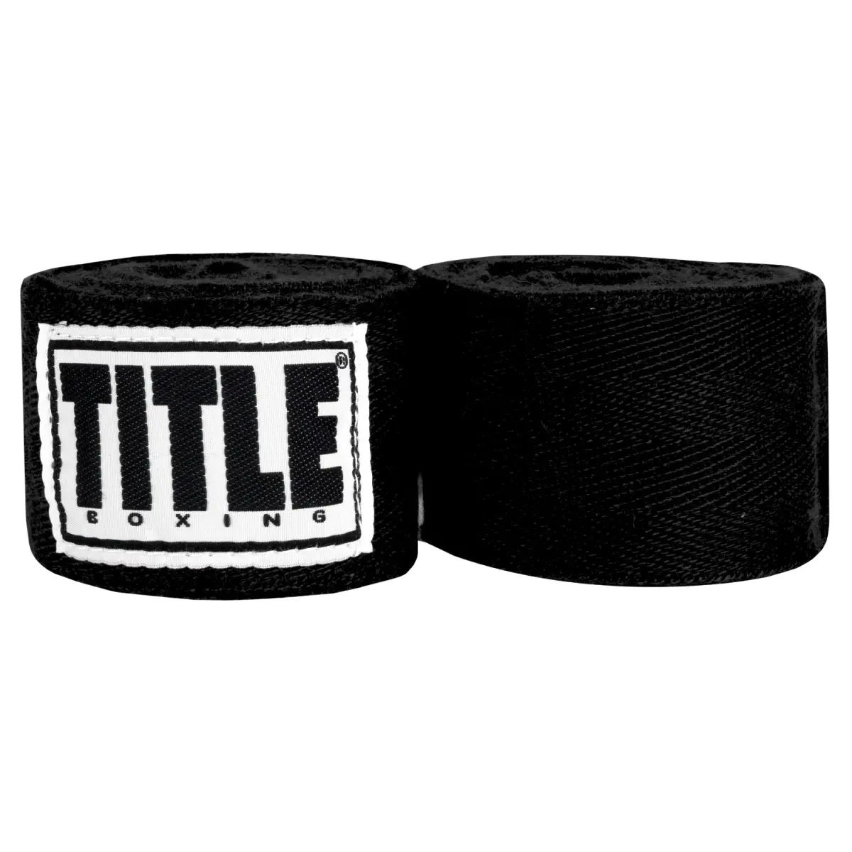 TITLE Boxing Traditional Herringbone Handwraps, 180" Polyester-Cotton Training Wrap for Athletes with Reinforced Thumb Loop & Hook-and-Loop Closure, Boxing Equipment