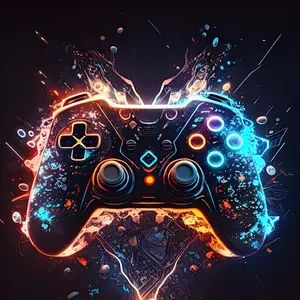 1pc Diamond Painting Kit, 5D Diamond Art Kit with Game Controller, Fully Diamond Painting Set Suitable for Adult Beginners, Diamond Painting Kit Perfect for Home Wall Decoration Gifts, Diamond Art Tools