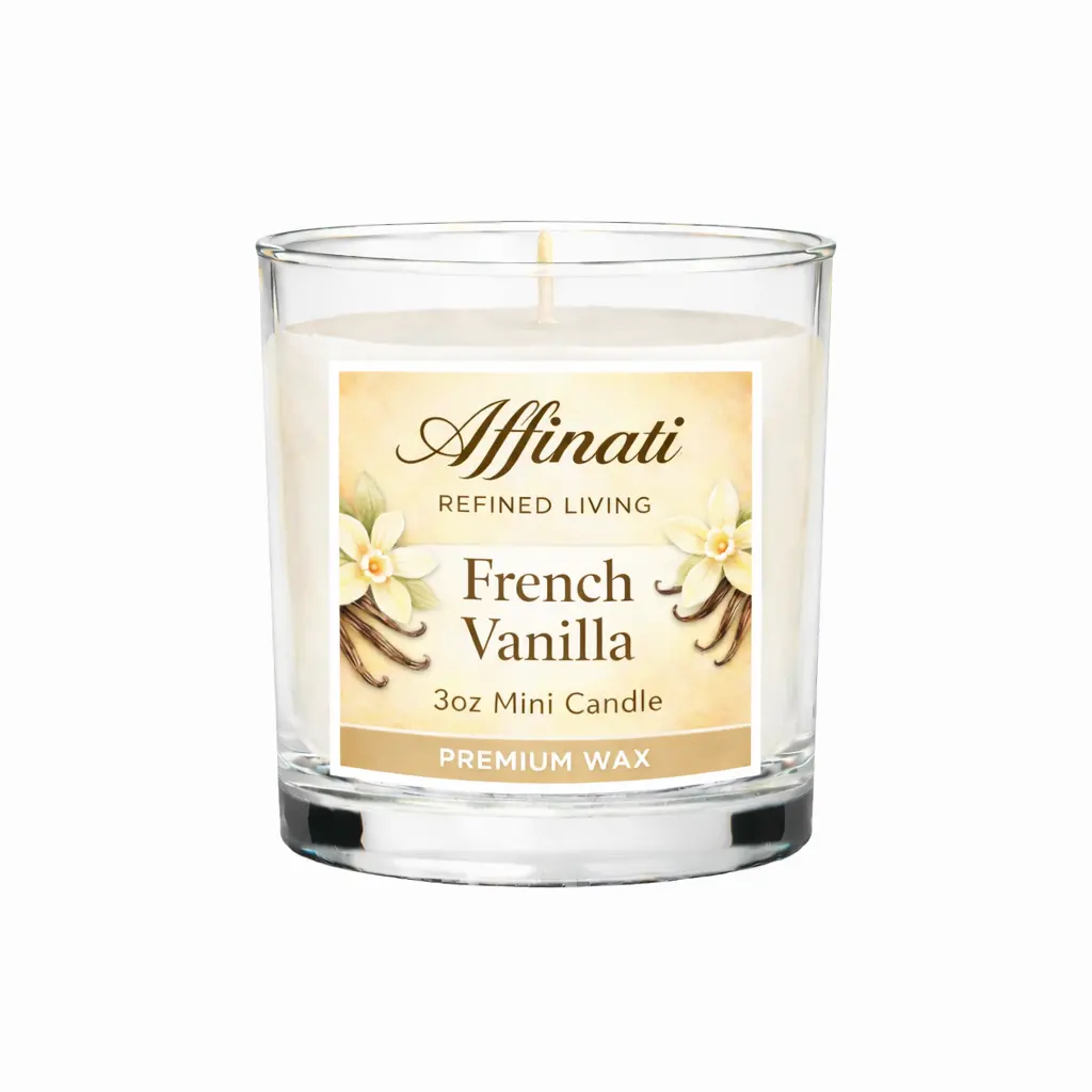 French Vanilla Mini Candle