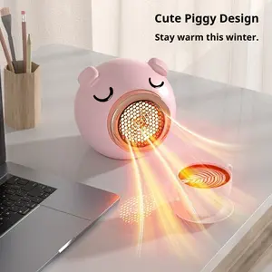 New Hot Selling Desktop Heater, Home Dorm Electric Heat Wind Heater, Energy-Saving Desk Warmer, Abs Metal Enclosure, Single Pack