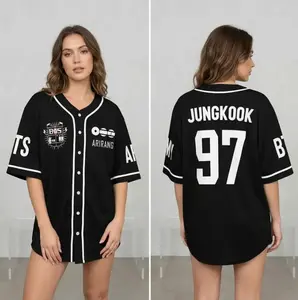 #97 Bangtan Members Baseball Jersey, Arirang World Tour 2026 Merch Shirt