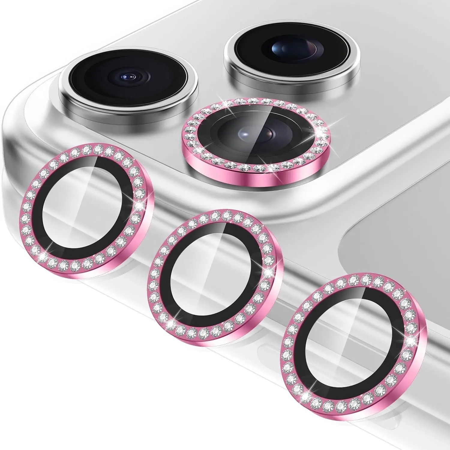 Apple iPhone 17e Camera Lens Protection Film Set Protector, Phone Accessory Compatible with iPhone 16/14 Pro/15 Pro, Durable Flexible Protective Design, Installation, Phone Accessories, Smartphone, Cover