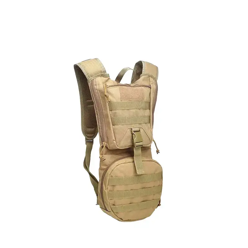 Youth Tactical Hydration Backpack - Lasting Performance, Moisture-Proof, Secure-Hold Bag with Multiple Compartments, Built-In Hydration Bladder for Camping & Light Outdoor Activities