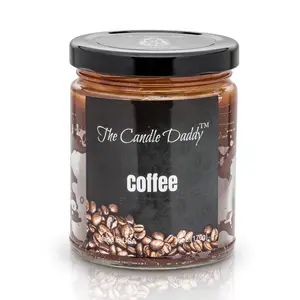 Coffee Scented Candle- 6 Ounce - 40 Hour Burn- The Candle Daddy- Poured in USA Coffee Scented Candle- 6 Ounce - 40 Hour Burn- The Candle Daddy- Poured in USA