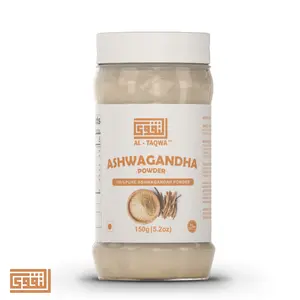 Al-Taqwa women ashwagandha Root Powder 150g for Stress Mood Support Healthcare Dietary Supplements Women Men Edible 2100mg Per Serving Pure No Fillers No Binders Promotes Healthy Quality Sleep Boosts Stamina Promotes Immune Gut Health Fitness Vitamin